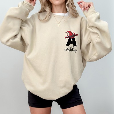 Custom Halloween Matching Sweatshirt, Custom Halloween Family Hoodie