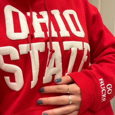 Custom Puff Print Family or Team Name Embossed Print Sweatshirt Gift for Mom Christmas Gift Idea