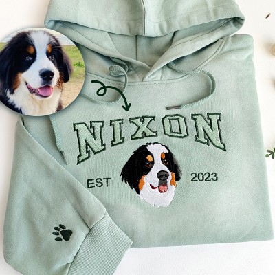 Personalized Pet Face Sweatshirt from Your Photo