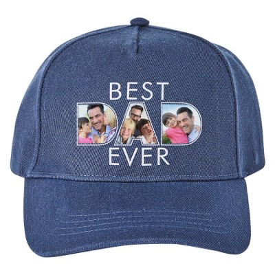 Best Dad Ever Photo Hat