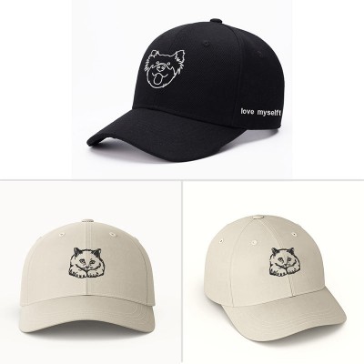 Custom Head Portrait Embroidered Cap